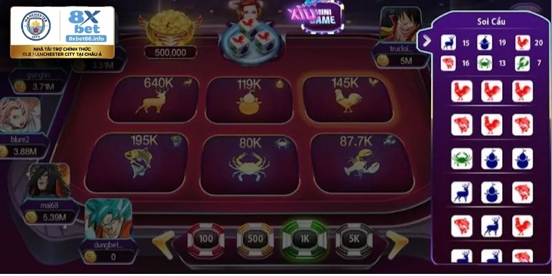 Nắm rõ quy luật của Bầu Cua 8xbet