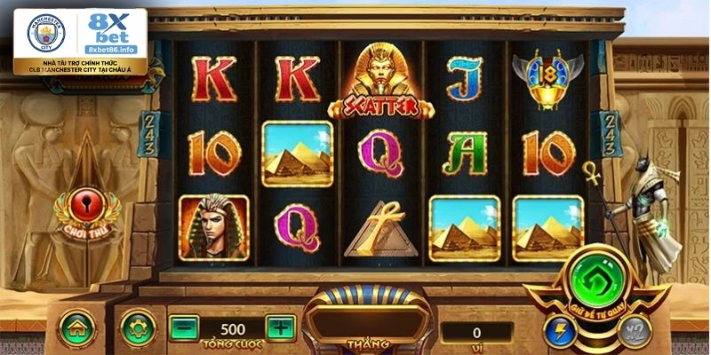 Bí mật Cleopatra 8xbet với chủ đề hấp dẫn