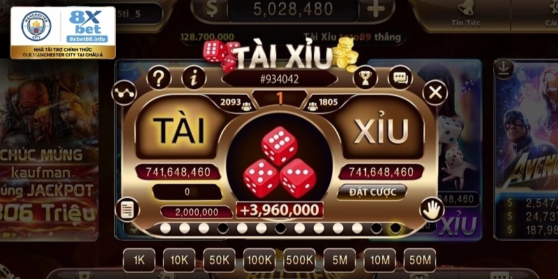 Tìm hiểu đôi nét về sảnh game tài xỉu tại nhà cái 8xbet