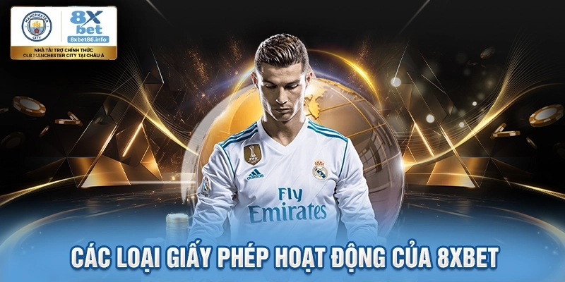 Các loại giấy phép hoạt động của 8XBET